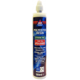 JCP Grey Styrene Free Polyester + 1 Mixer Nozzle 300ml